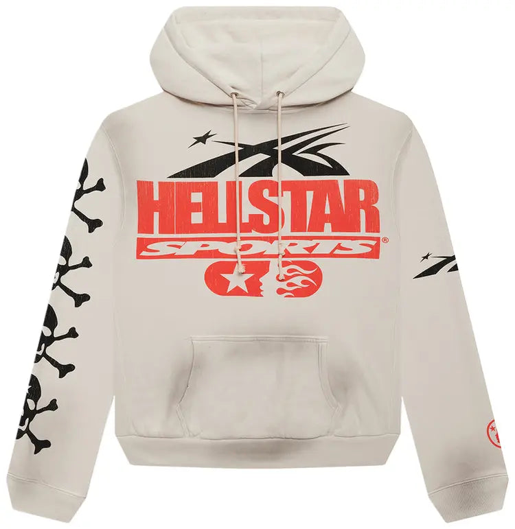 Hellstar Sports Hoodie-White