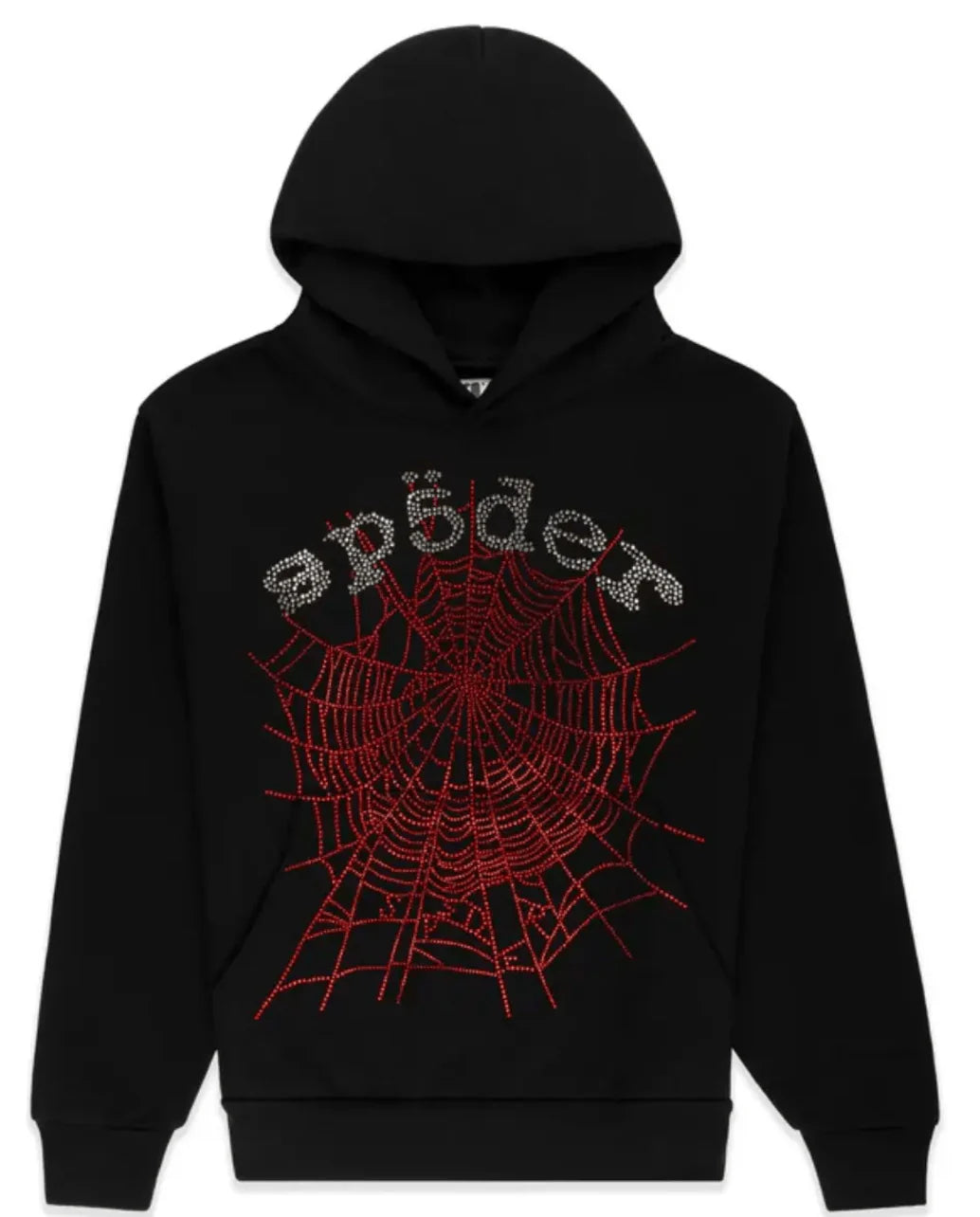 Black Websuit Sp5der Hoodie