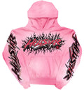 Hellstar Brainwashed without Brain Hoodie Pink
