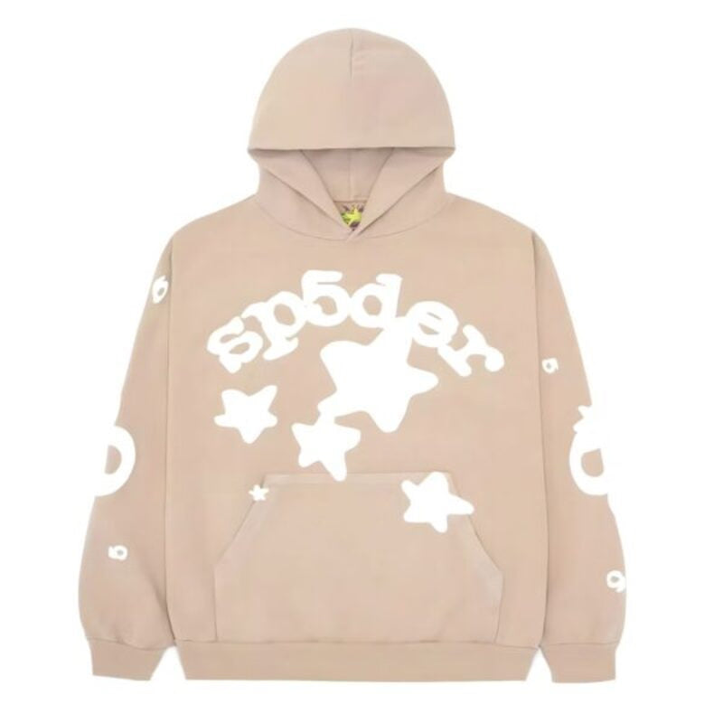 Sp5der Khaki Hoodie