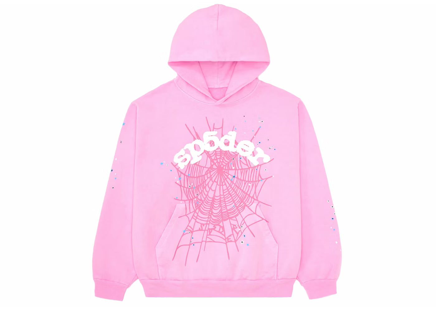 Light Pink Sp5der Hoodie